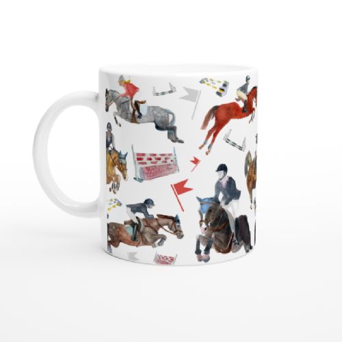 Showjumping Riders Mug